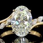 3ct Prong Oval Special Engagement Ring
