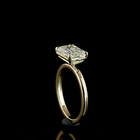 3ct Prong Emerald Solitaire Engagement Ring.