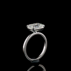 3ct Prong Emerald Solitaire Engagement Ring.