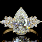 3ct Prong Pear Special Engagement Ring.