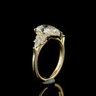 3ct Prong Pear Special Engagement Ring.