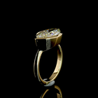 4ct Bezel Marquise Solitaire Engagement Ring.