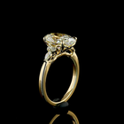 4ct Prong Oval Special Engagement Ring.