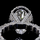 5ct Oval Hidden Halo Engagement Ring.