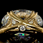 4ct Oval Hidden Halo Engagement Ring.