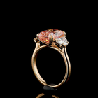 5ct Cushion Three Stone Engagement Ring