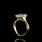 5ct Emerald Prong Solitaire Diamond Engagement Ring