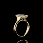 5ct Emerald Prong Solitaire Diamond Engagement Ring