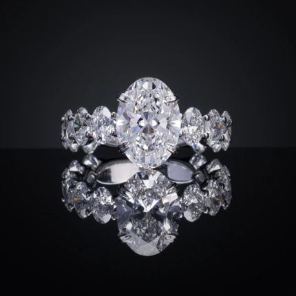 3ct Oval Diamond Special Engagement Ring