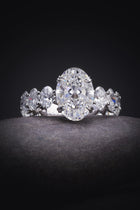 3ct Oval Diamond Special Engagement Ring