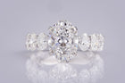 3ct Oval Diamond Special Engagement Ring